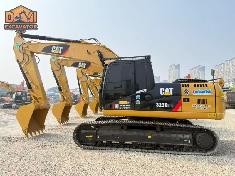 Competitive Price Second Hand Cat 323D2L Heavy Excavator Durable For Sale