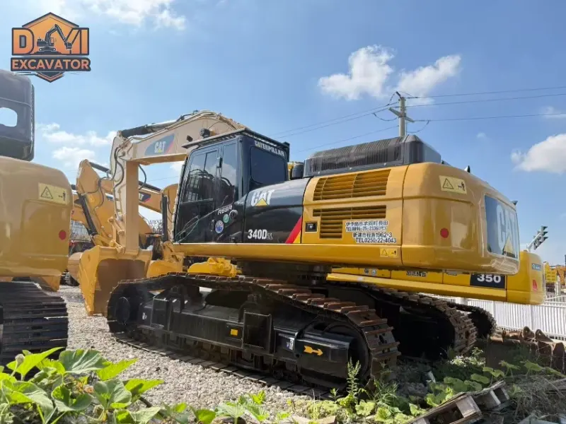 Competitive Price Second Hand Cat 340D2L Large Excavator Good Performance Machine