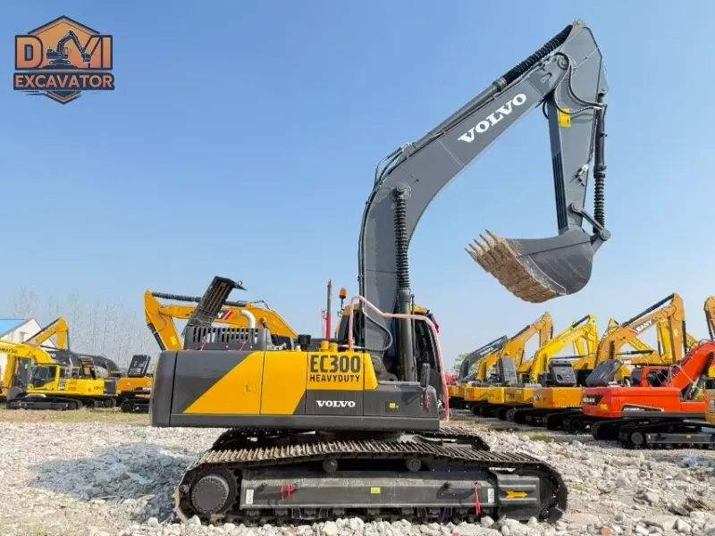 Competitive price used Volvo EC300 excavator powerful construction machinery