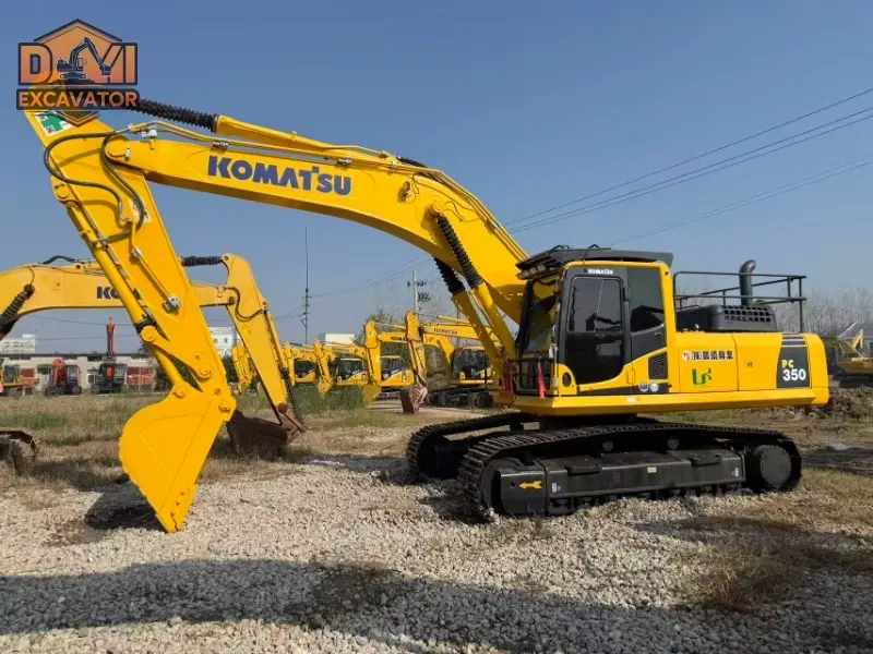 Good condition used Komatsu PC350 excavator powe