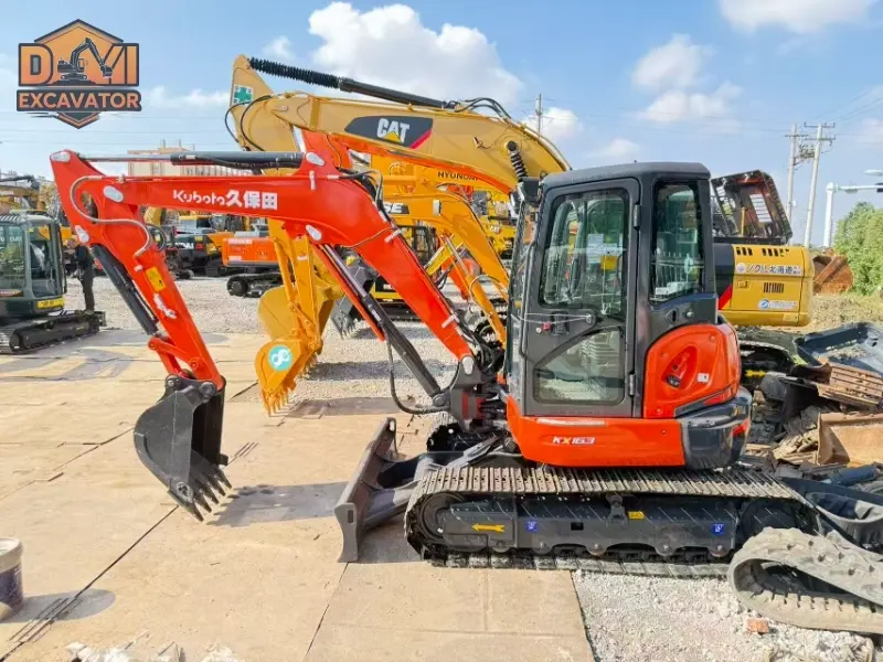 Good condition used Kubota KX163 mini excavator dur