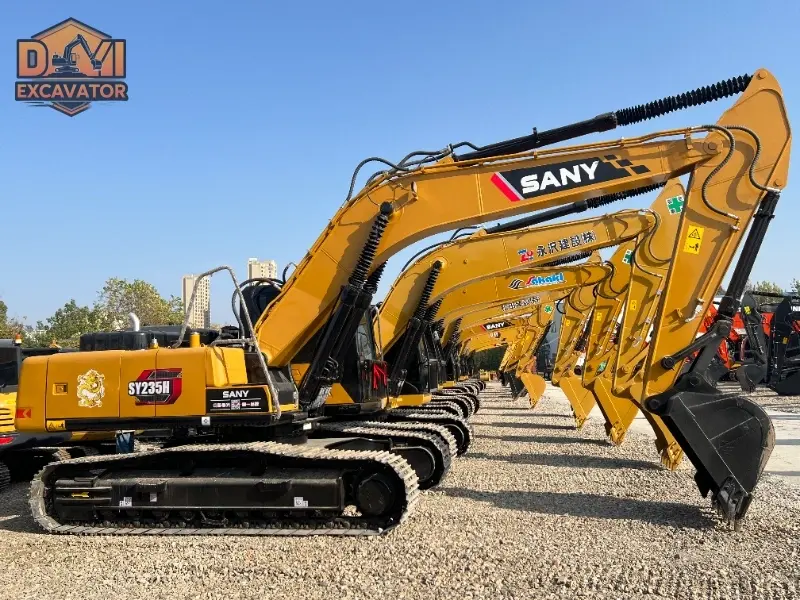 Good condition used Sany SY235H excavator high performance engineering machine