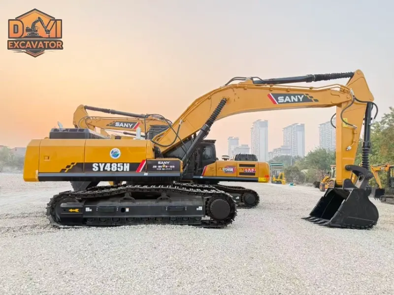 High-quality used Sany SY485H excavator heavy-duty crawler construction machine