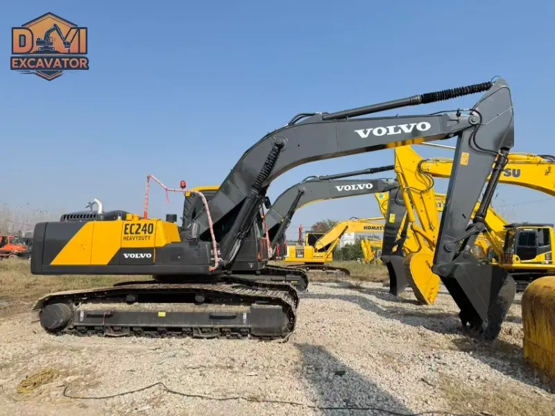 High-quality used Volvo EC240 excavator durable hydraulic construction machine