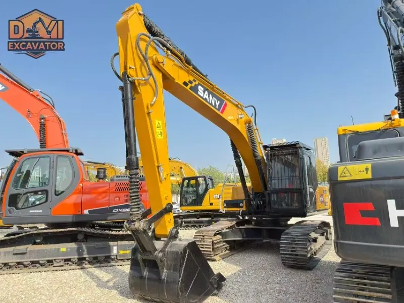 Hot sale used Sany SY215C excavator durable medium eng