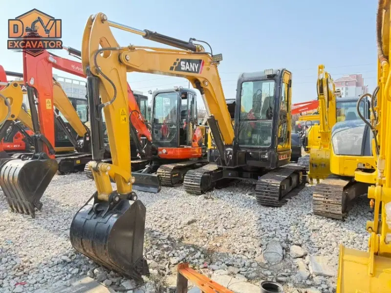 Hot sale used Sany SY50U mini excavator powerful hydrau