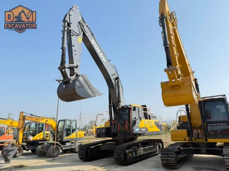 Low price used Volvo EC480 excavator heavy-duty engineering construction equipment