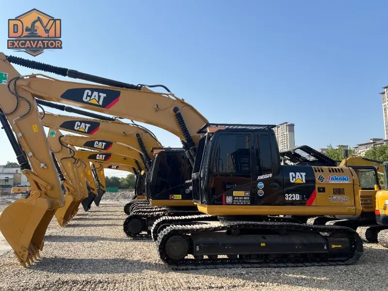 Nice Condition Used Cat 323D2L Tracked Excavator High Quality Global Supply
