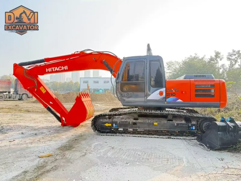 Second Hand Hitachi ZX210 Heavy Excavator Powerful For Sale