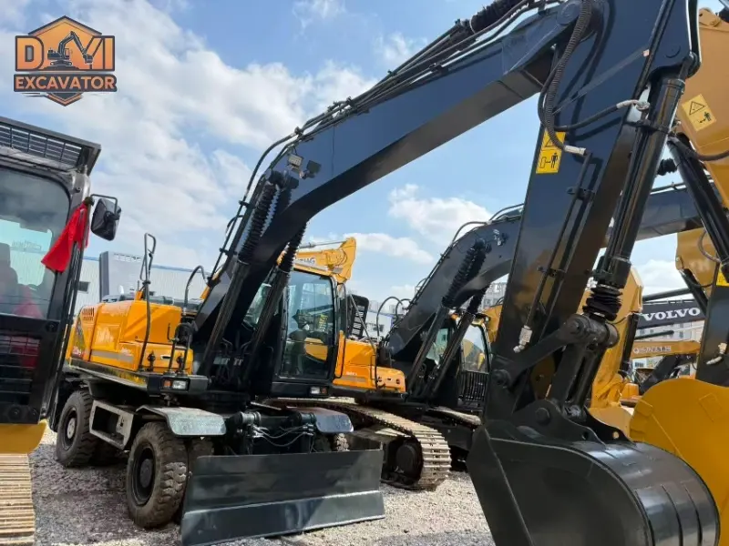 Second Hand Hyundai XH210W-9 Wheeled Excavator Machine