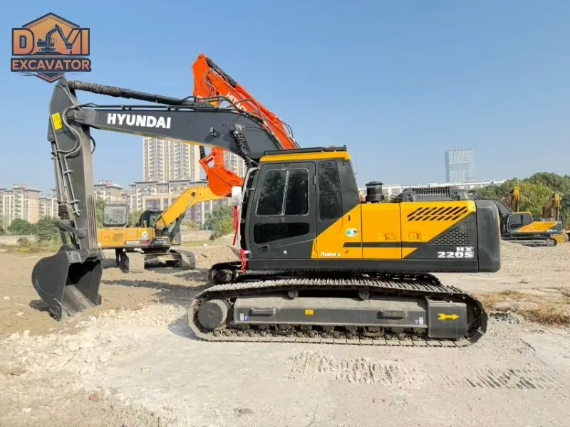 Second Hand Hyundai XH220S Crawler Excavator Low Price