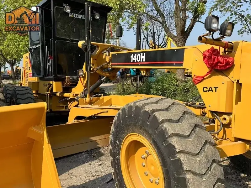 Used Cat 140H Motor Grader Competitive Price Construction Machine