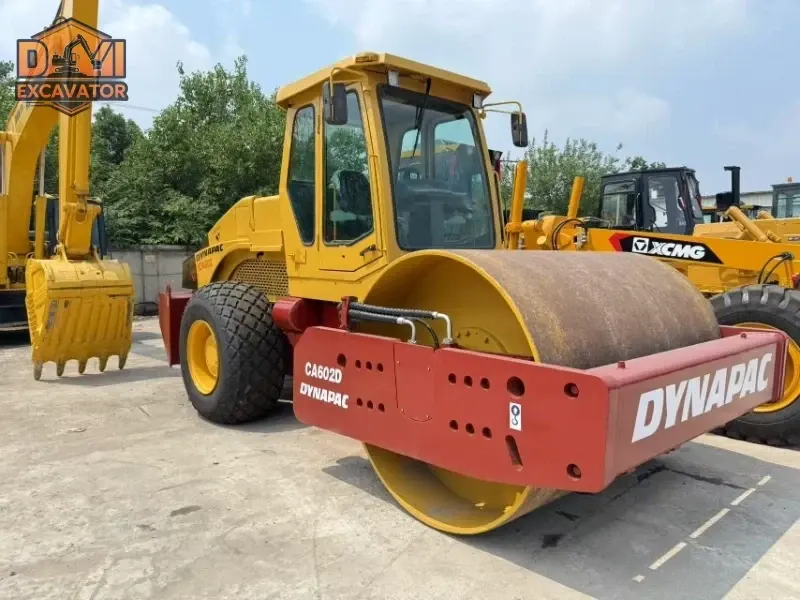 Used Compactors Strong Power Dynapac CA602D Original Road Rollers