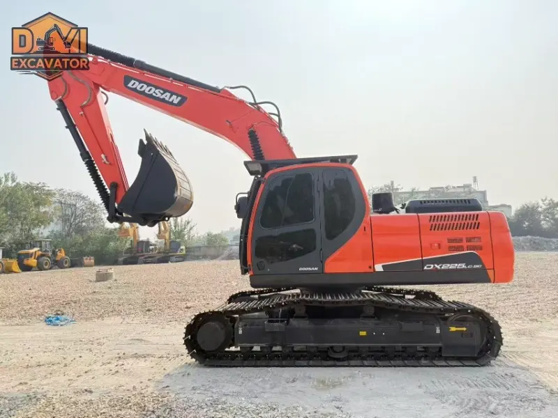 Used Doosan DX225LC-9C Hydraulic Excavator Durable Global Supply