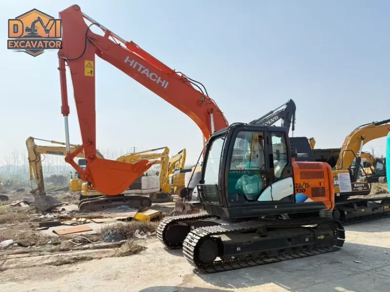 Used Hitachi ZX130 Medium Excavator Good Performance For Sale