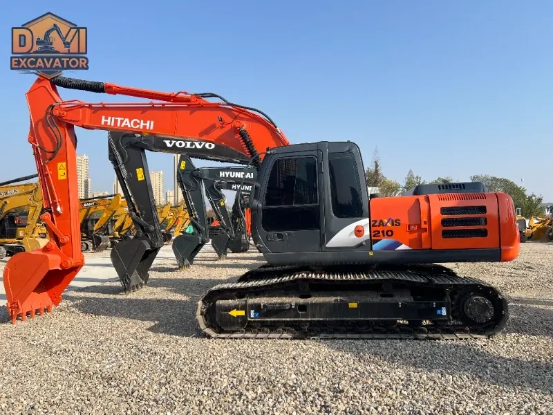 Used Hitachi ZX210 Large Hydraulic Machine Good Condition