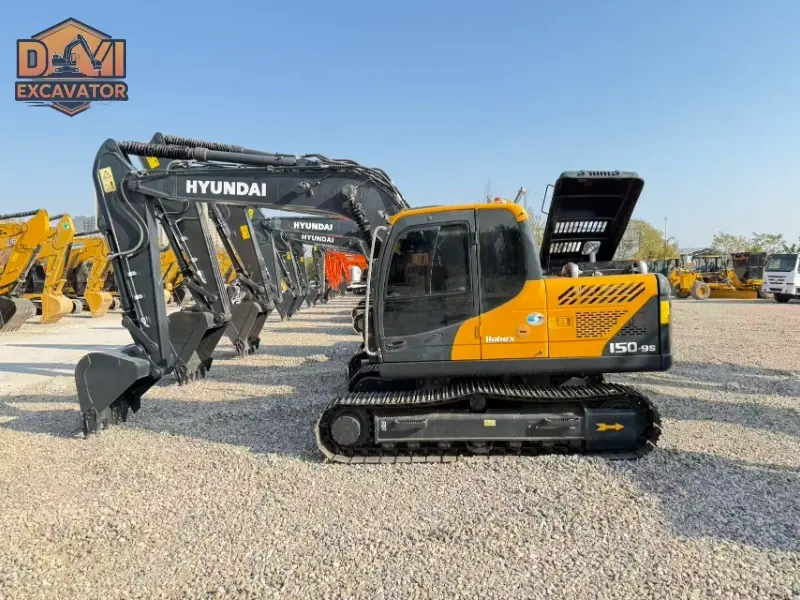 Used Hyundai R150-9S Medium Excavator Good Condition