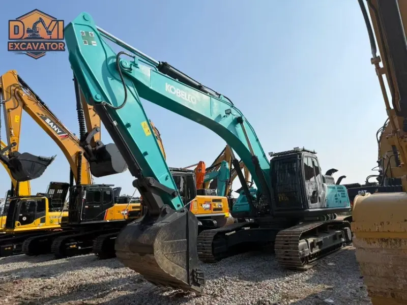 Used Kobelco SK350 Large Hydraulic Excavator Good Condition