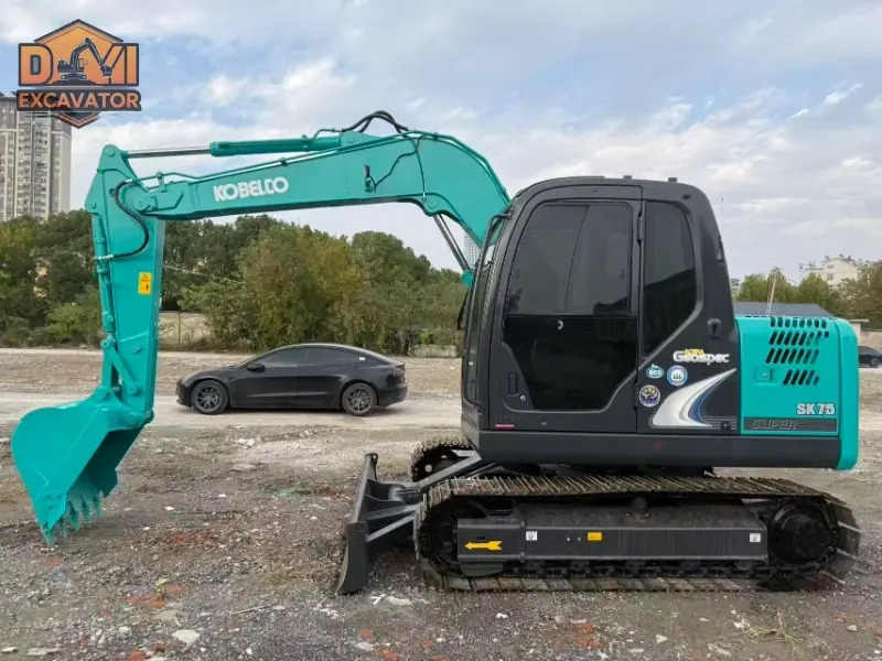Used Kobelco SK75 Mini Excavator Good Condition Hot Sale