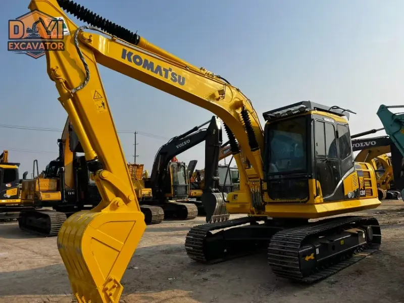 Used Komatsu PC130 Excavator Medium Hydraulic Good Condition