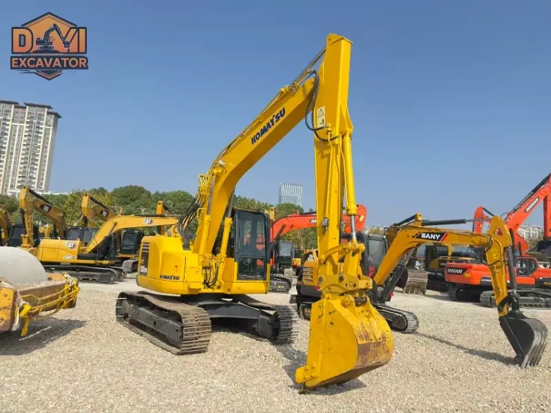 Used Komatsu PC138US Medium Crawler Excavator Machine