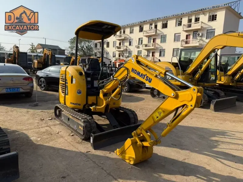 Used Komatsu PC20MR Mini Excavator Good Condition