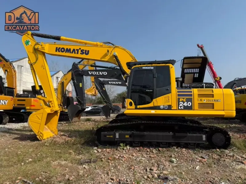 Used Komatsu PC240 Large Crawler Machine High Performance