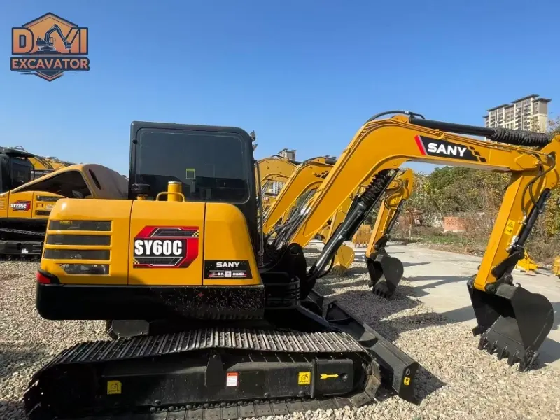 Used SANY SY60C Excavator Mini Compact High Cost Performance